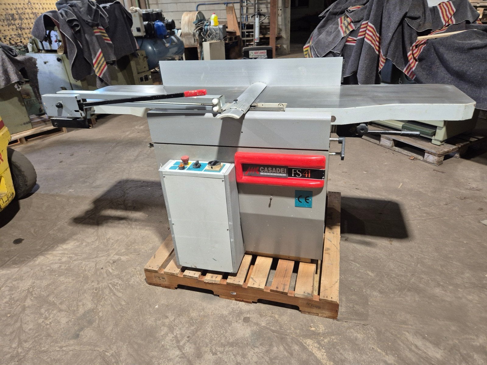 Vlakvandiktebank casadei fs 41 geremd, Doe-het-zelf en Bouw, Gereedschap | Overige machines, Ophalen