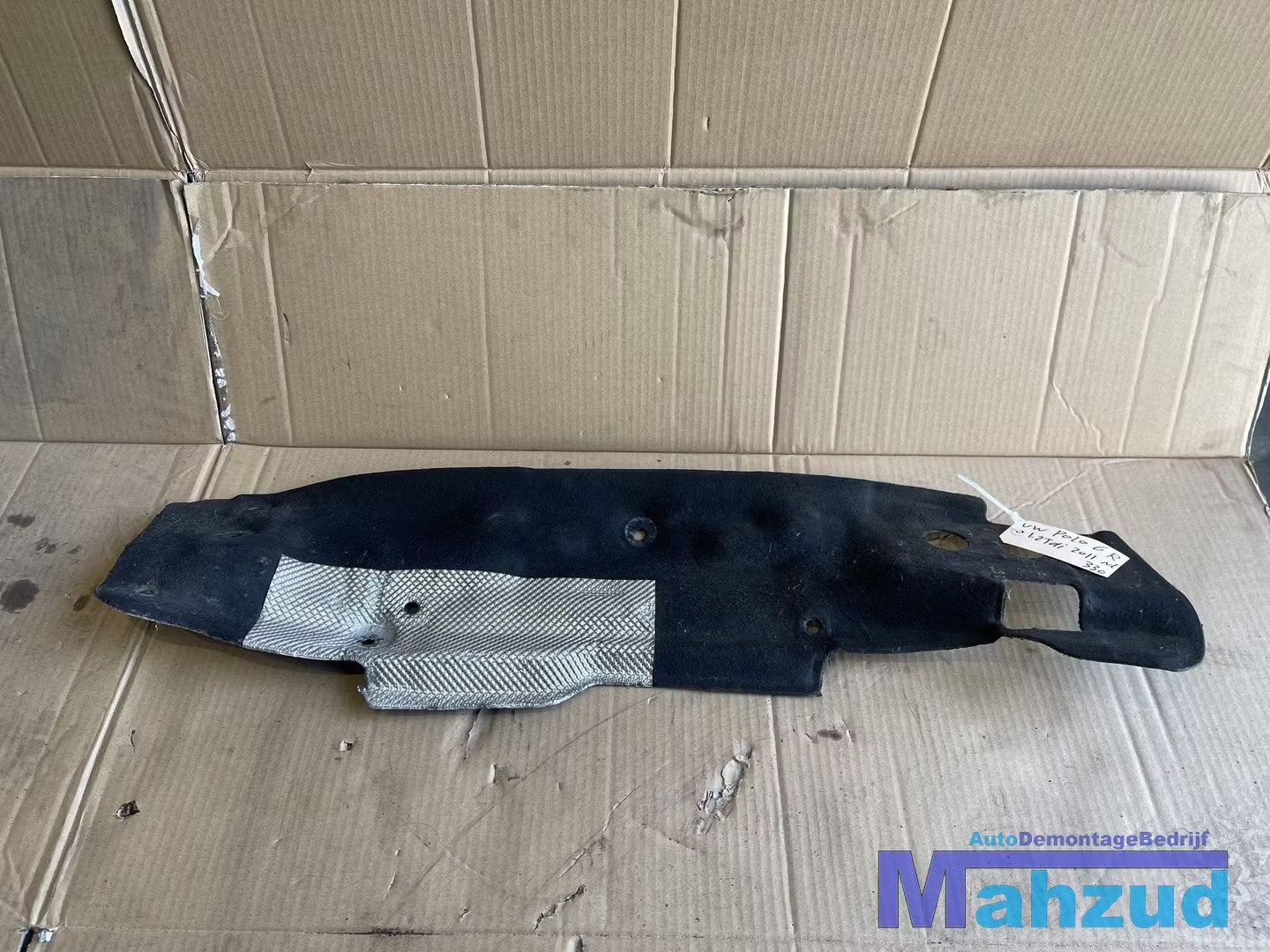VW POLO 6R isolatie plaat bij roetfilter 2009-2014, Gebruikt, Volkswagen, Volkswagen AG, Vw@volkswagen.de