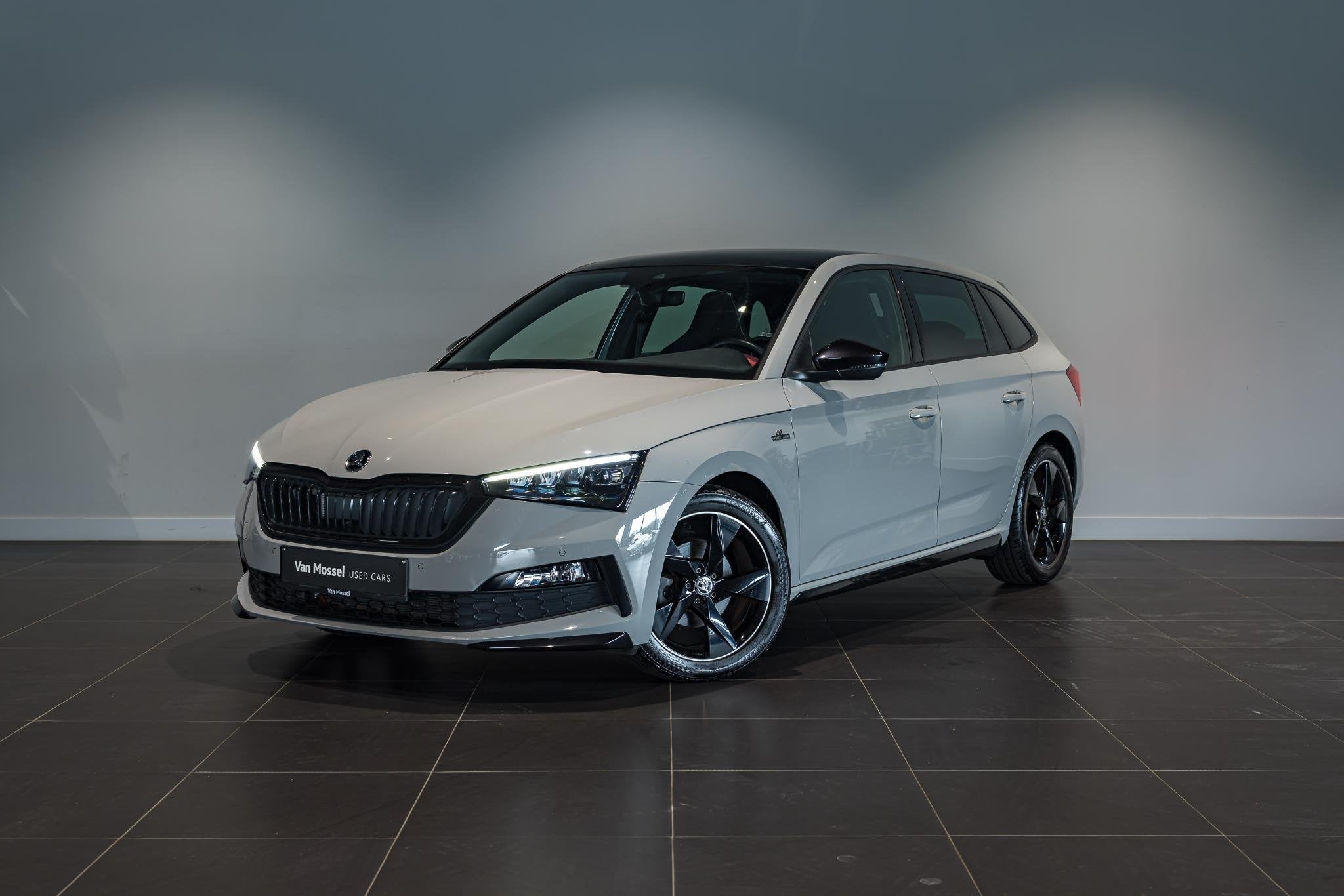 Skoda Scala 1.5 110kW DSG7 Monte Carlo, Auto's, Skoda, 4 cilinders, 620 kg, 115 g/km, 5 zetels