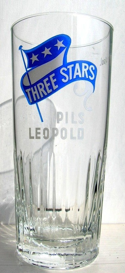 LEOPOLD  Three stars  5/20 l, Enlèvement ou Envoi, Comme neuf, Verre ou Verres