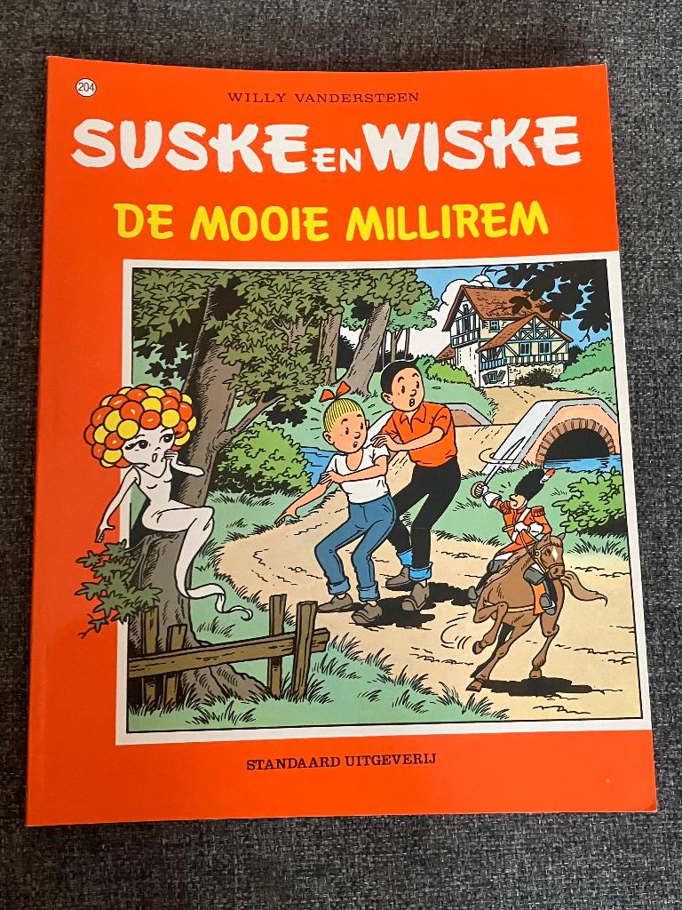 Suske en Wiske - 204 - De mooie millirem, Boeken, Eén stripboek, Ophalen of Verzenden, Gelezen, Willy Vandersteen