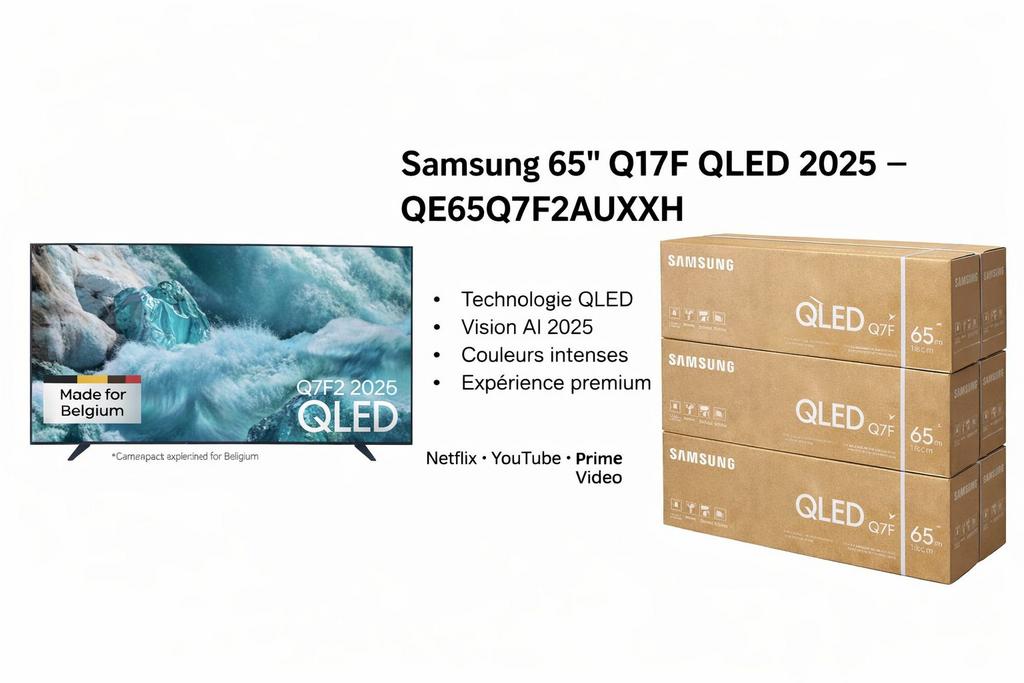 Samsung 65" Q7F QLED 2025, Audio, Tv en Foto, Televisies, Ophalen, Zo goed als nieuw, QLED, Samsung