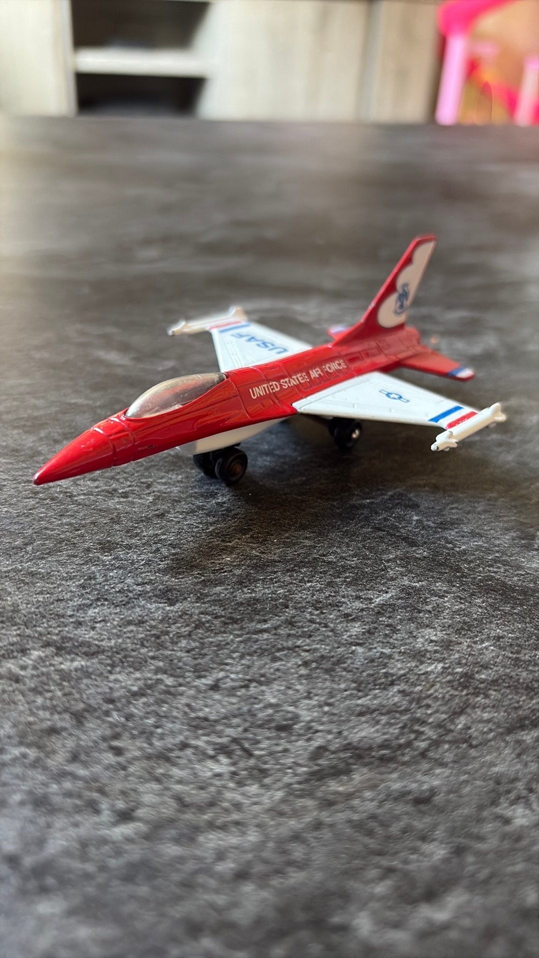 Vintage Matchbox Sky-Busters F-16A Fighting Falcon USAF, Ophalen of Verzenden, Zo goed als nieuw