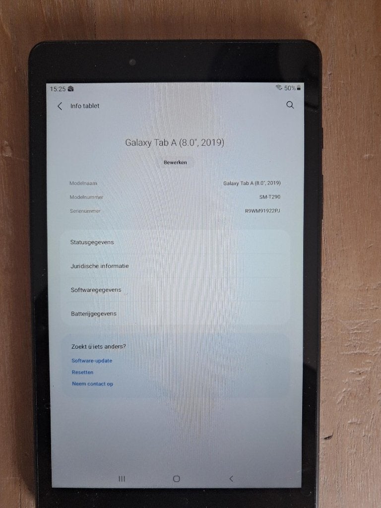 Samsung tab, Ophalen, Zo goed als nieuw