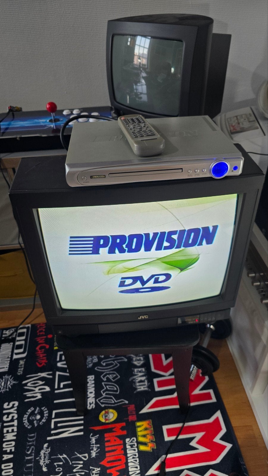 Télévision cathodique rétrogaming + lecteur DVD, TV, Hi-fi & Vidéo, Enlèvement