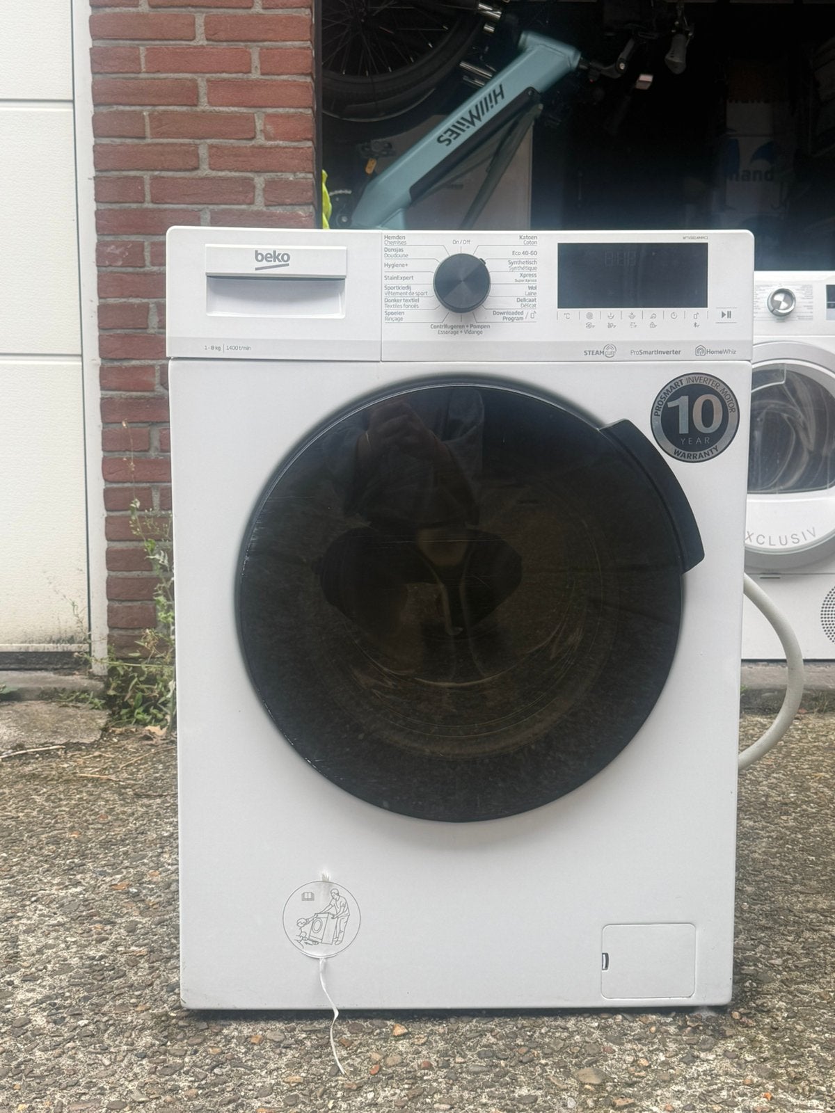 Beko WTV 8734 XS0, Enlèvement, Utilisé