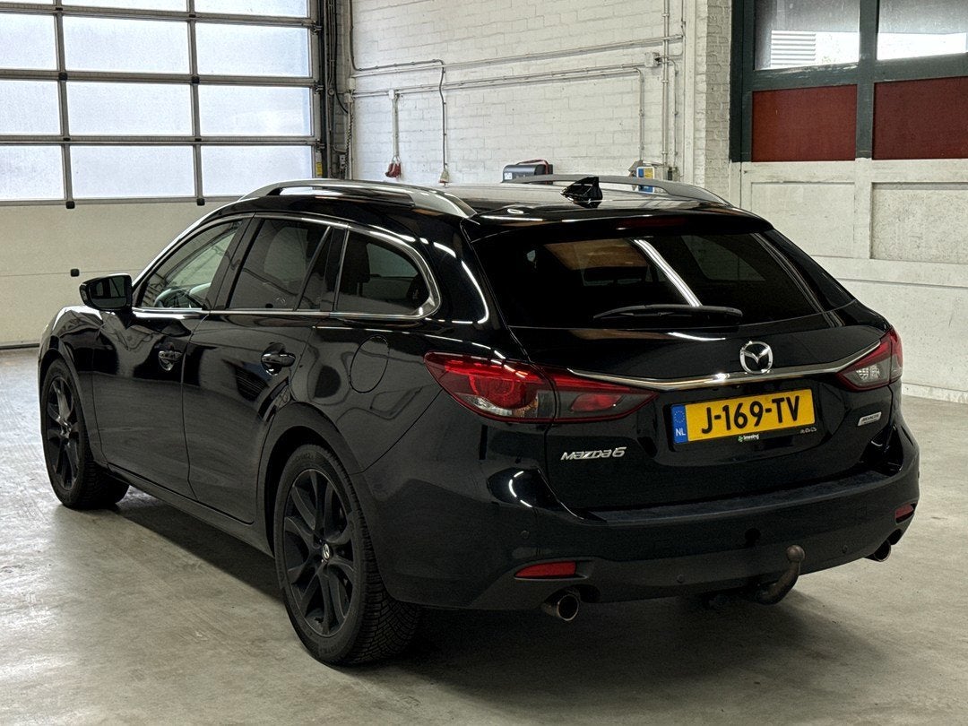 Mazda 6 Sportbreak 2.5 SkyActiv-G 192 GT-M | Head up | Memor, Autos, Mazda, Cuir, Achat, Entreprise, Noir