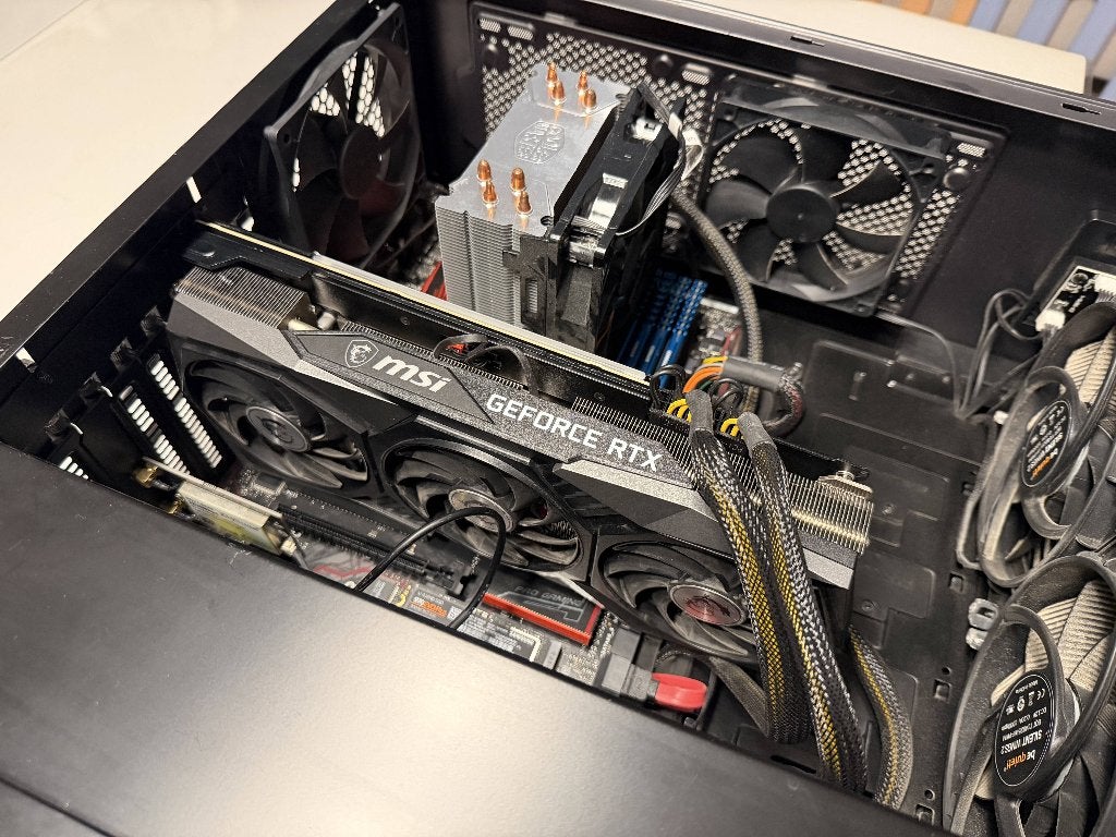 NVIDIA MSI GeForce RTX 3070 Gaming X Trio 8GB, Informatique & Logiciels, Cartes vidéo, Comme neuf, Nvidia, PCI-Express 4.0, GDDR6
