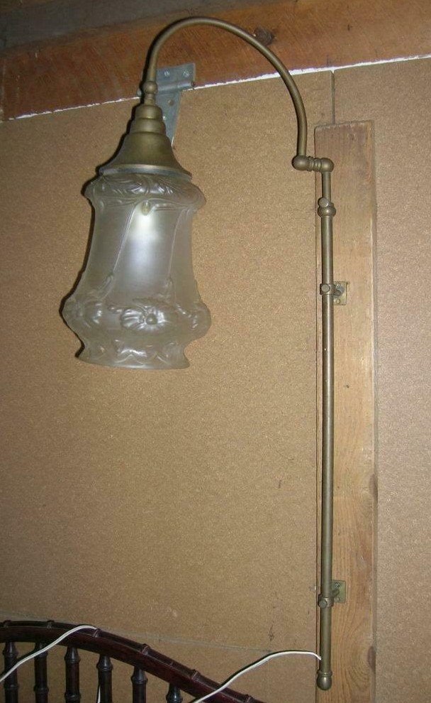 Muurlamp JUGENDSTIL, Antiek en Kunst, Ophalen