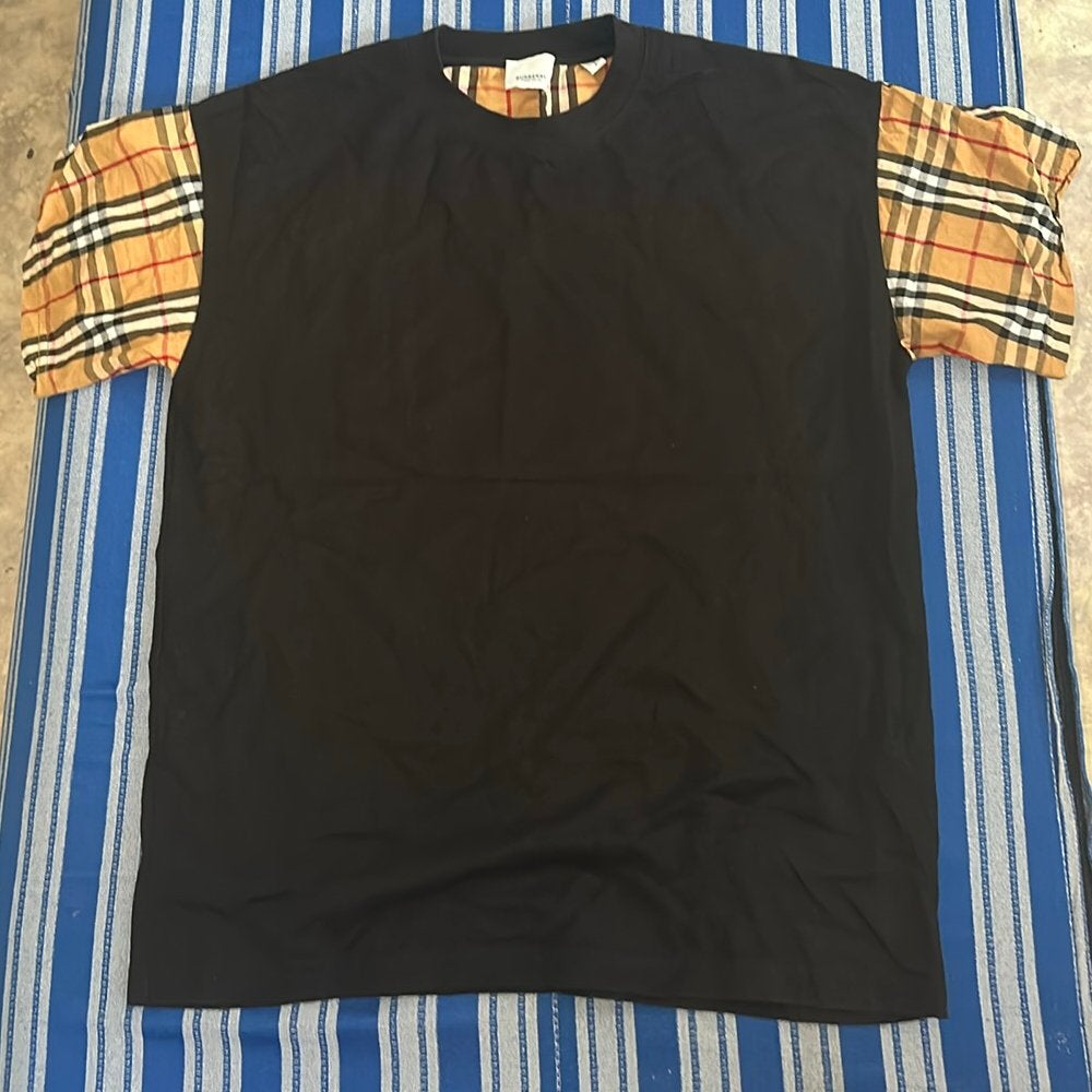 T-shirt burberry  tail S oversize, Kleding | Heren, Ophalen of Verzenden, Zo goed als nieuw, Maat 46 (S) of kleiner, Zwart