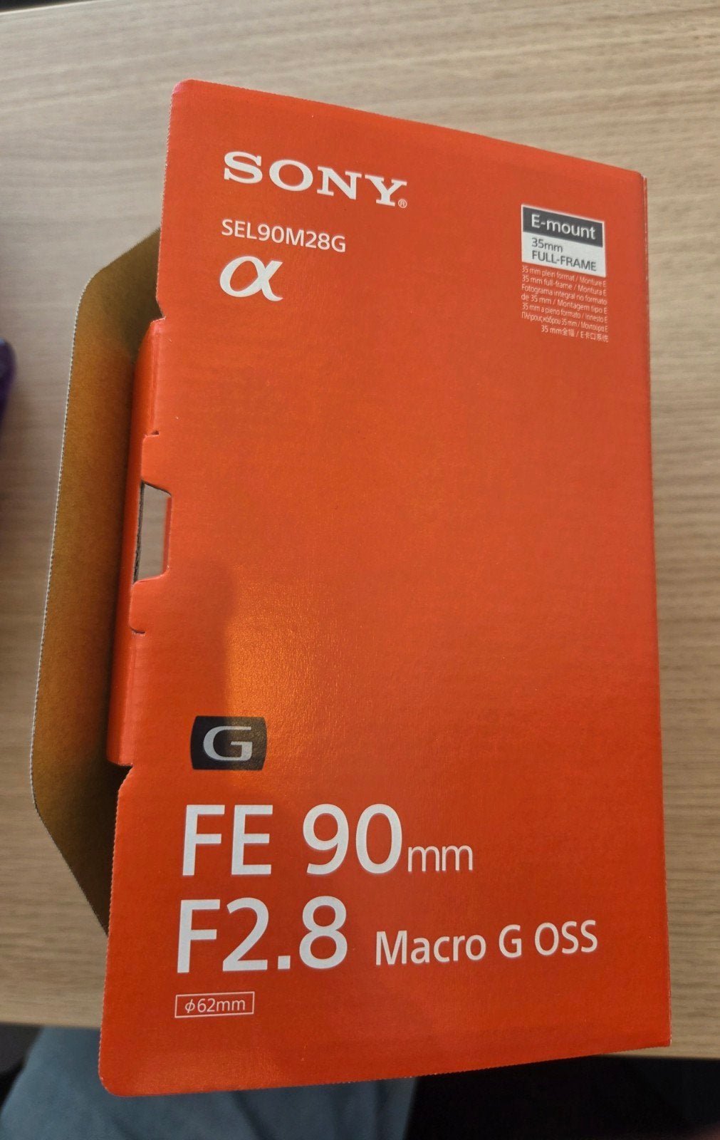 Sony SEL90M28G, Ophalen of Verzenden, Sony, Telelens