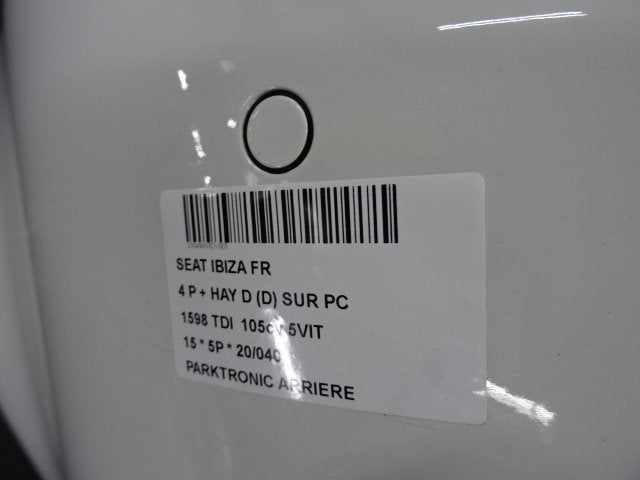 CAPTEUR AIDE AU STATIONNEMENT Seat Ibiza IV (6J5), Utilisé, Seat