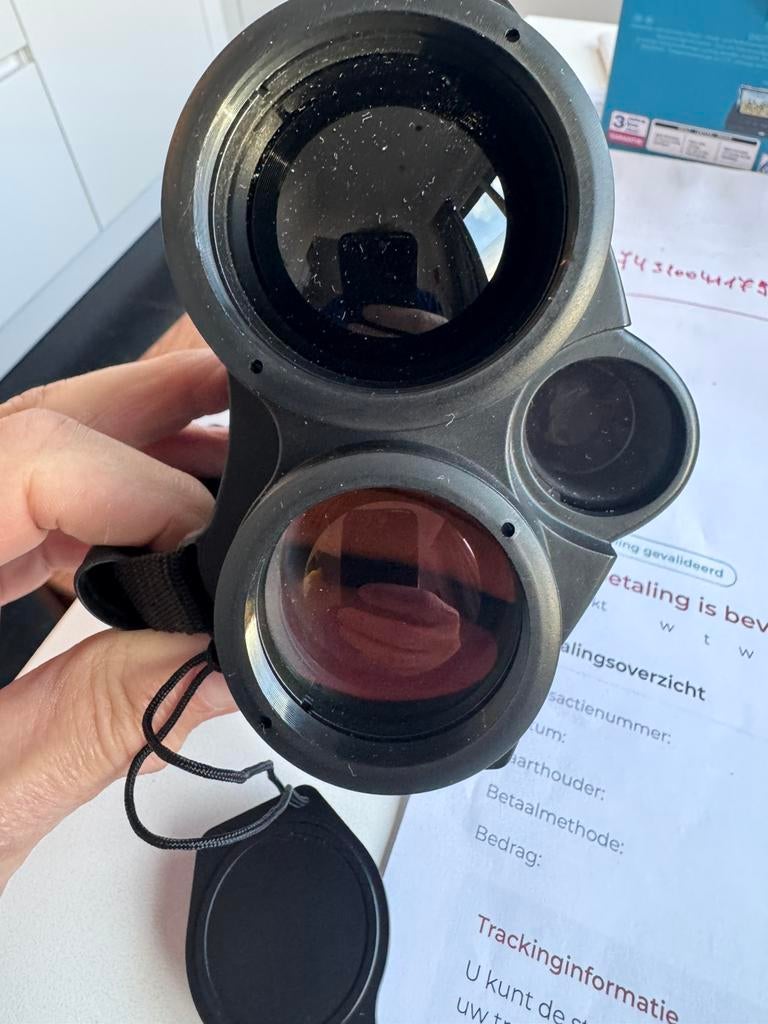 Lazer Afstandsmeter / nauwkeurige afstandsmeter, Audio, Tv en Foto, Optische apparatuur | Verrekijkers, Ophalen, Refurbished, Porro (met knik)