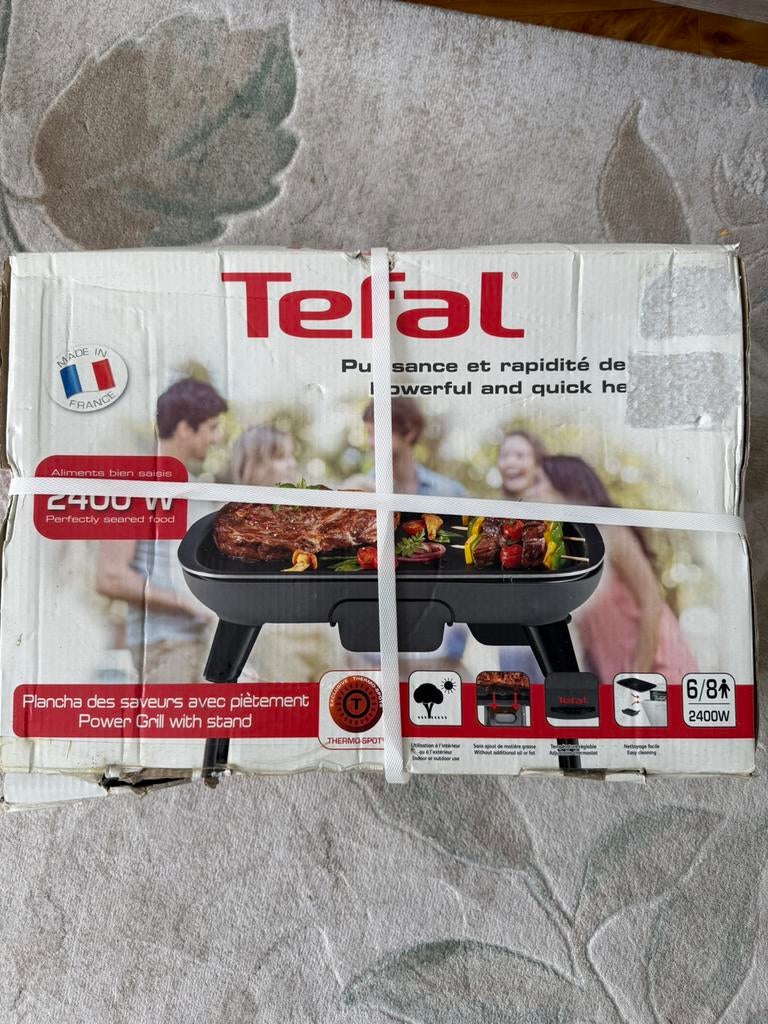 Tefal plancha grill, Enlèvement, Neuf