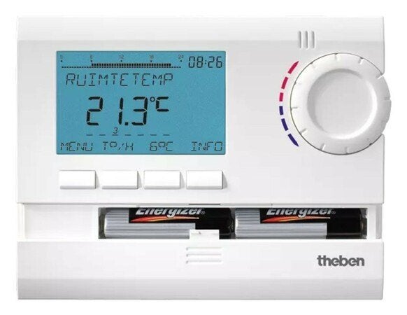 Digitale Klokthermostaat – Ramses 811 Top 2 Batterijversie, Bricolage & Construction, Thermostats, Enlèvement ou Envoi, Comme neuf