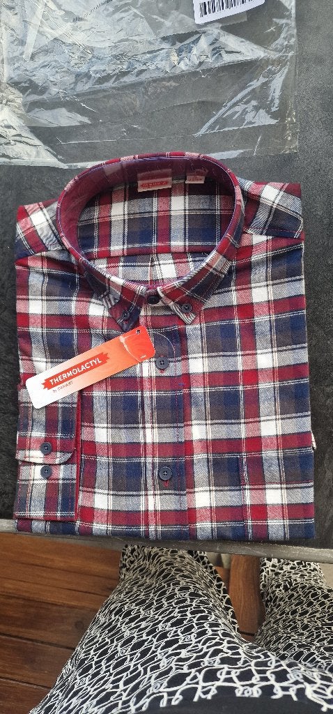 Shirt met lange mouwen, Damart, Meerkleurig, Nieuw, Ophalen of Verzenden