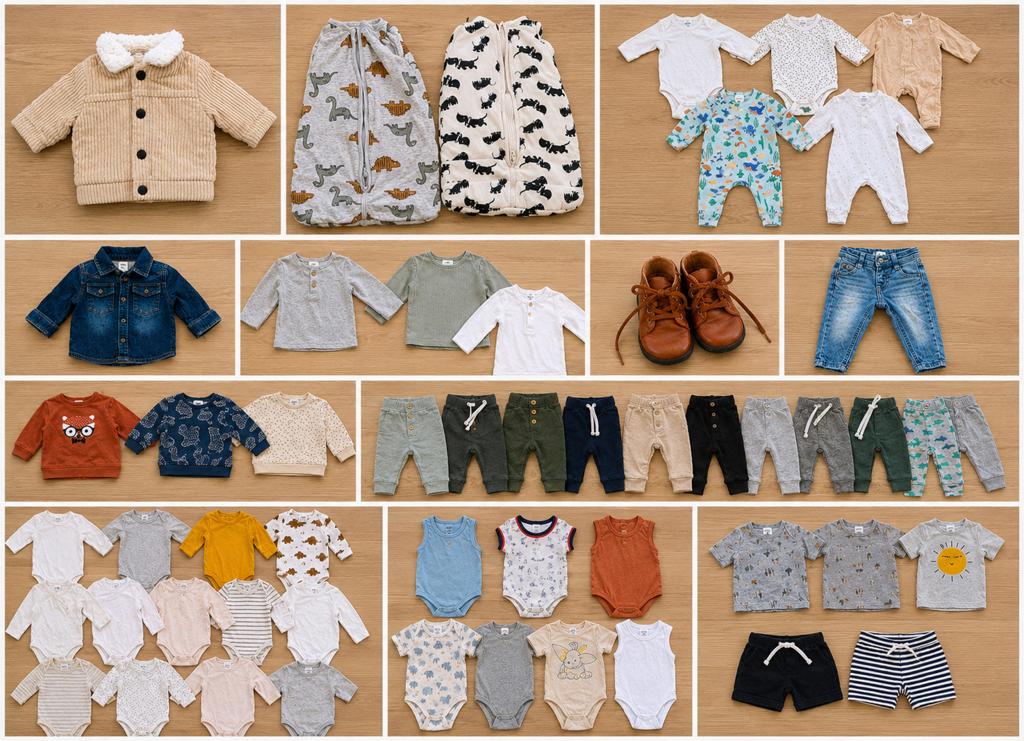 Kleding pakket maat 62 - 68 (54 stuks), Kinderen en Baby's, Ophalen, Zo goed als nieuw, Maat 62