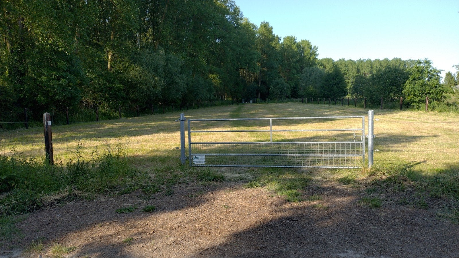 Verkoop weide