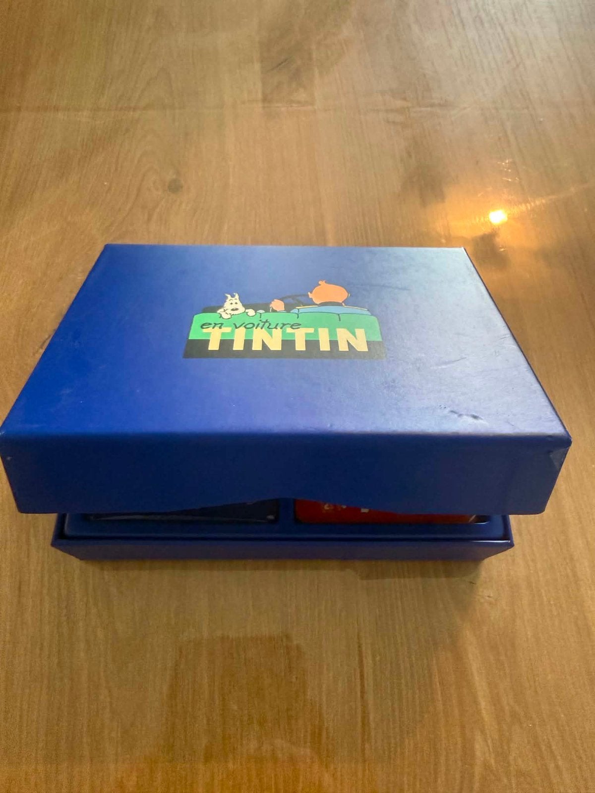2 jeux de cartes nouveaux Tintin, Enlèvement, Comme neuf