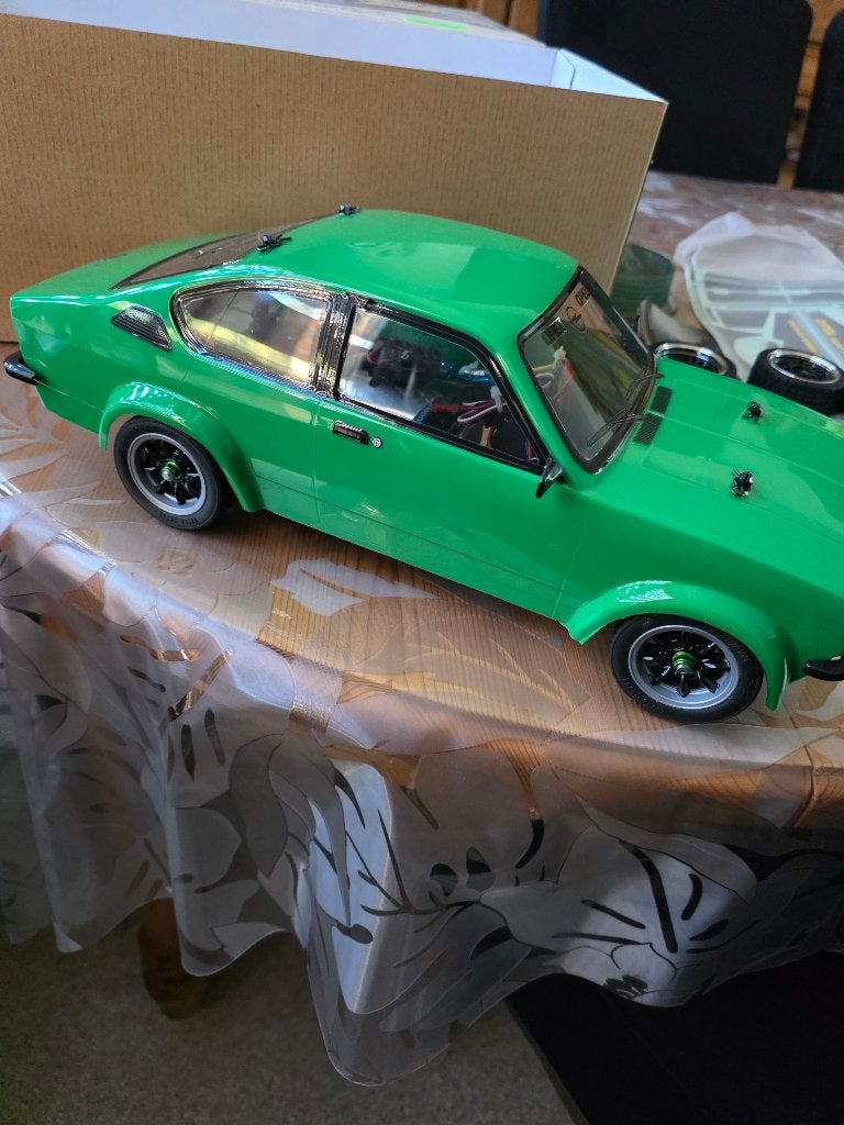 Tamiya opel kadett c nieuw full upgrade, Hobby en Vrije tijd, Nieuw, Schaal 1:10, Auto onroad, Ophalen