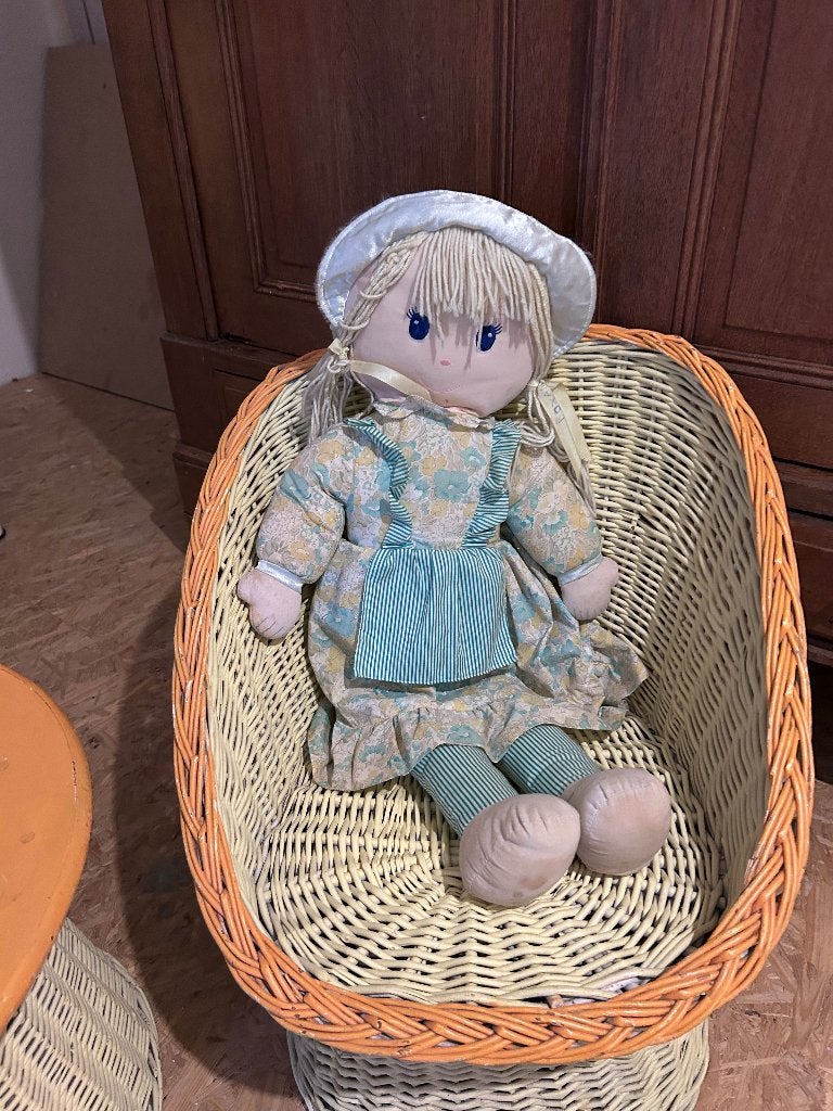 Vintage lappenpop, Verzamelen, Ophalen, Gebruikt, Pop