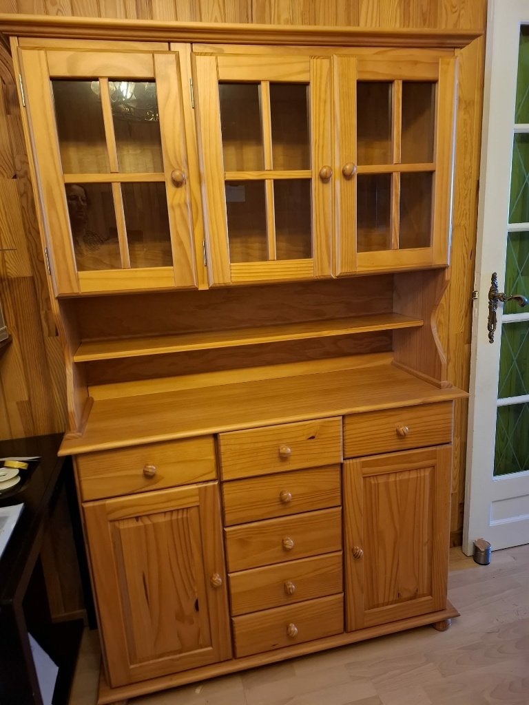 grenen buffetkast, Huis en Inrichting, Ophalen, Gebruikt, Grenenhout, Landelijk