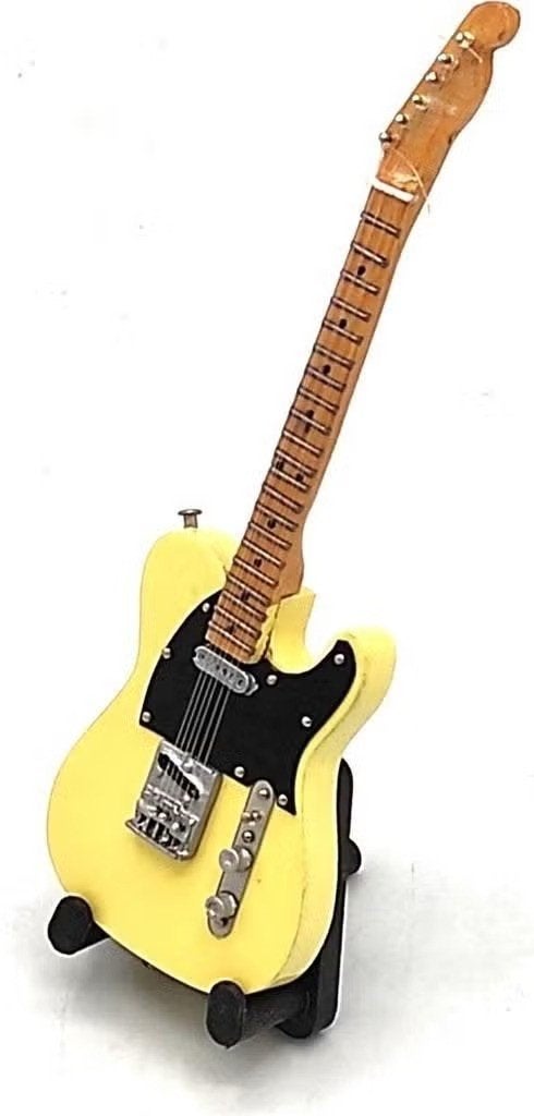 Baby miniatuur replica Telecaster gitaar 15cm B. Springsteen, Ophalen of Verzenden, Nieuw