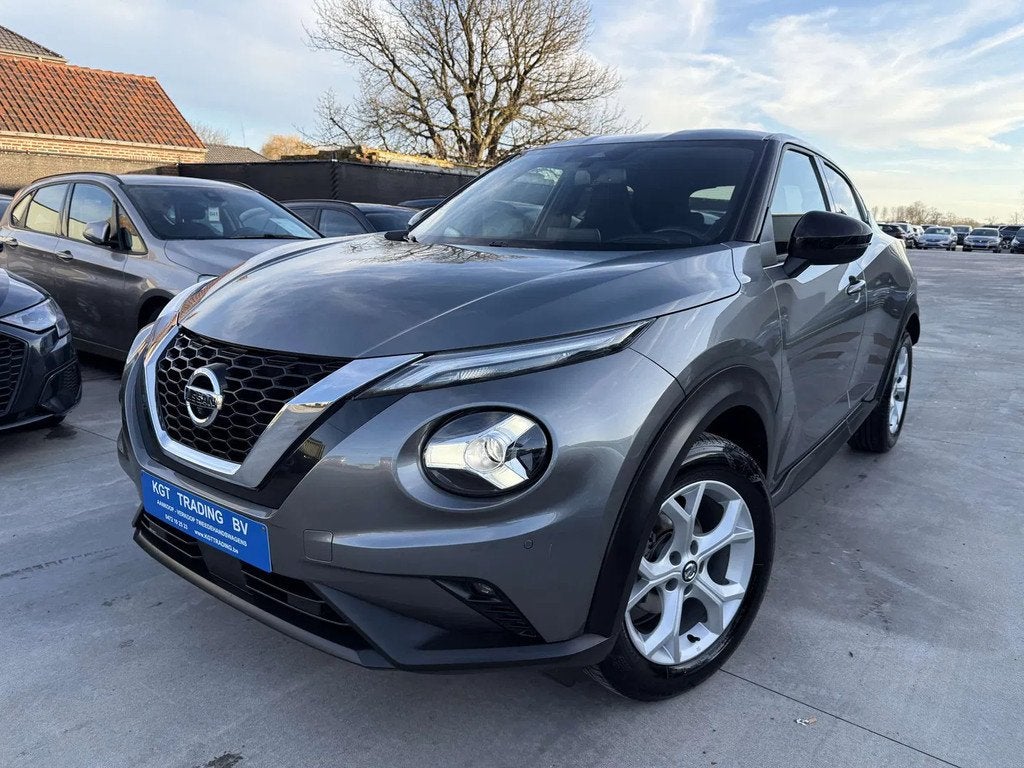 Nissan Juke 1.0i 117PK FULL LED 360 CAMERA CARPLAY BLUETOOTH, Argent ou Gris, Achat, Euro 6, Entreprise