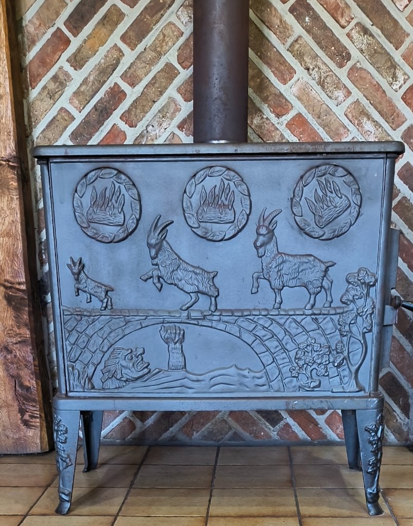 Houtkachel Dovre, Maison & Meubles, Poêles, Utilisé, Autoportant, Poêle à bois, Enlèvement