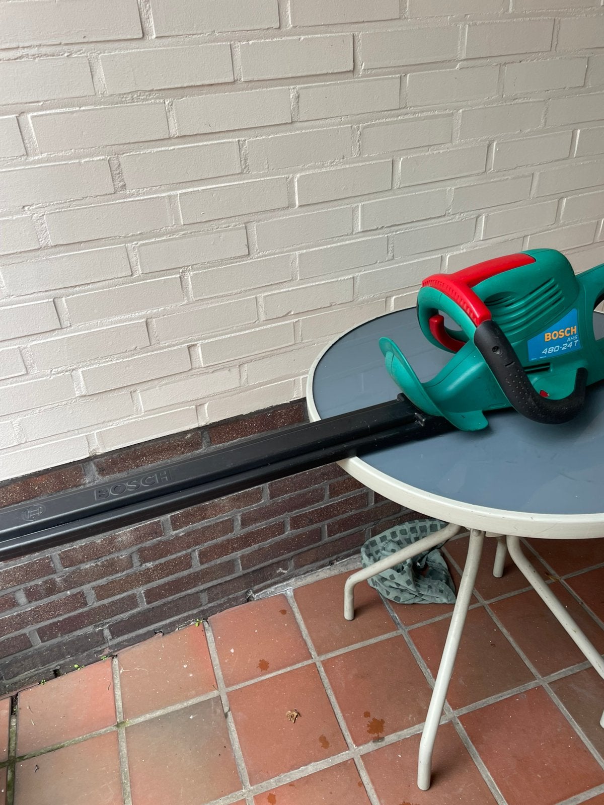 Bosch heggenschaar, Ophalen, Zo goed als nieuw