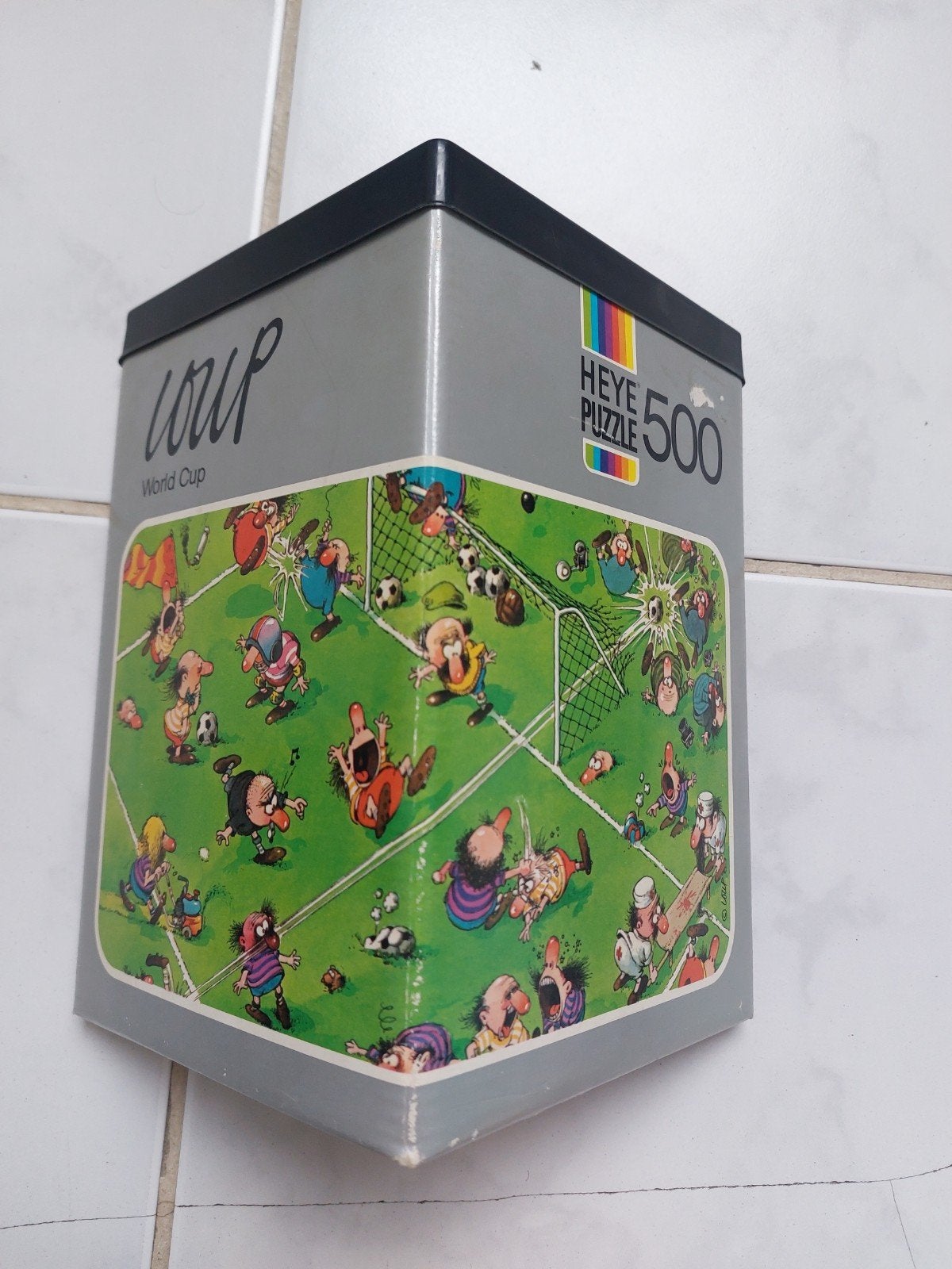 puzzel world cup 500 stuks, Ophalen, 500 t/m 1500 stukjes, Zo goed als nieuw, Legpuzzel