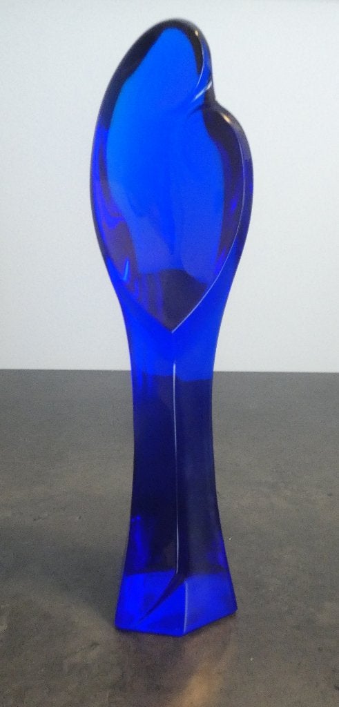 VSL-Art-Deco Madonna met kind-Val Saint Lambert -blauw [940], Enlèvement ou Envoi