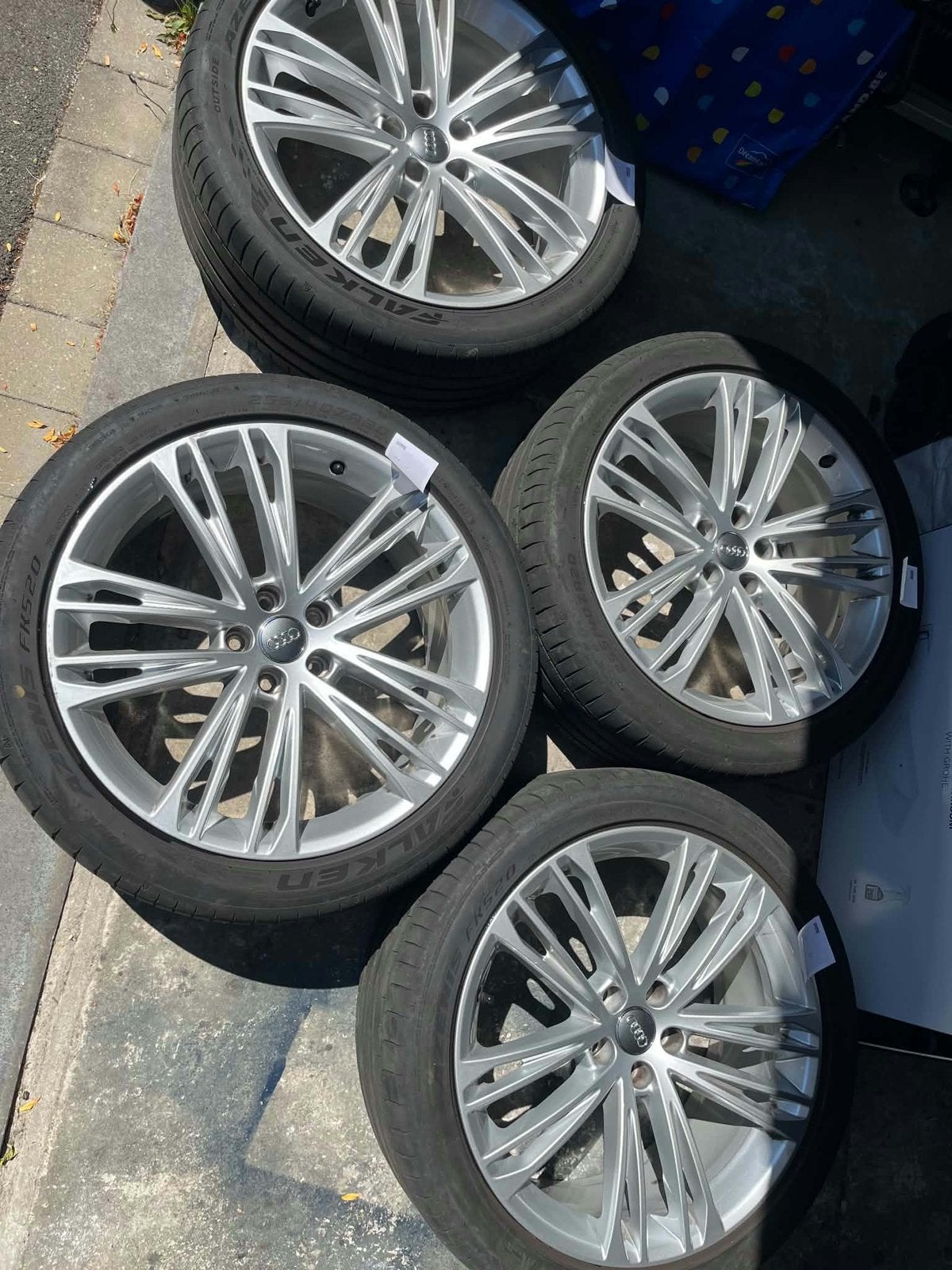 Jantes audi A7 S Line, Pneus et Jantes, 255 mm, Pneus été, Enlèvement