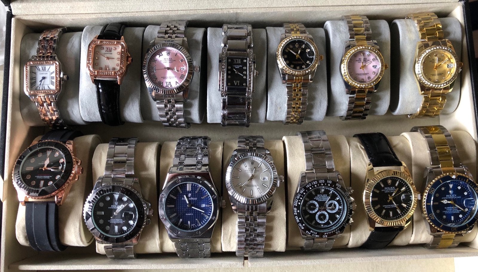 Rolex ap rm cartier uurwerken, Ophalen of Verzenden, Zo goed als nieuw, Rolex