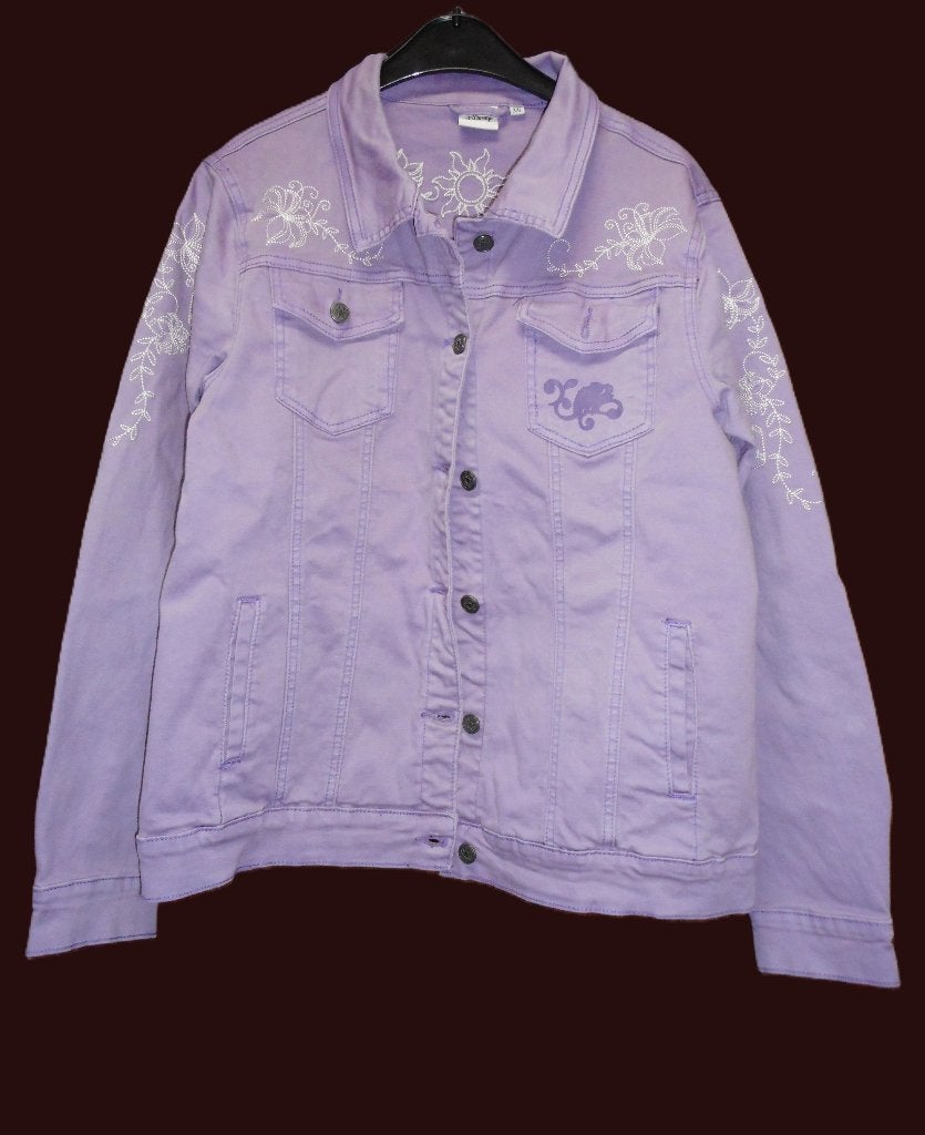 Jeansvest Disney Frozen paars XXL, Kleding | Dames, Jassen | Zomer, Ophalen, Nieuw, Paars