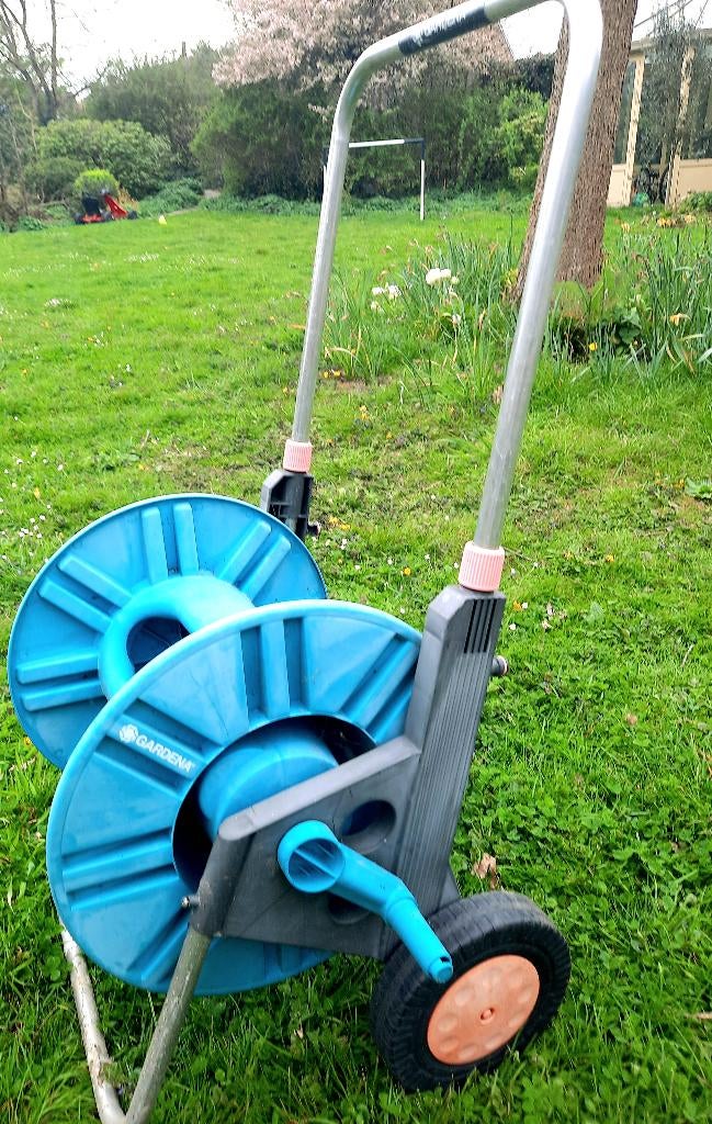 Gardena tuinslangwagen, Ophalen, Gebruikt, Tuinslanghaspel