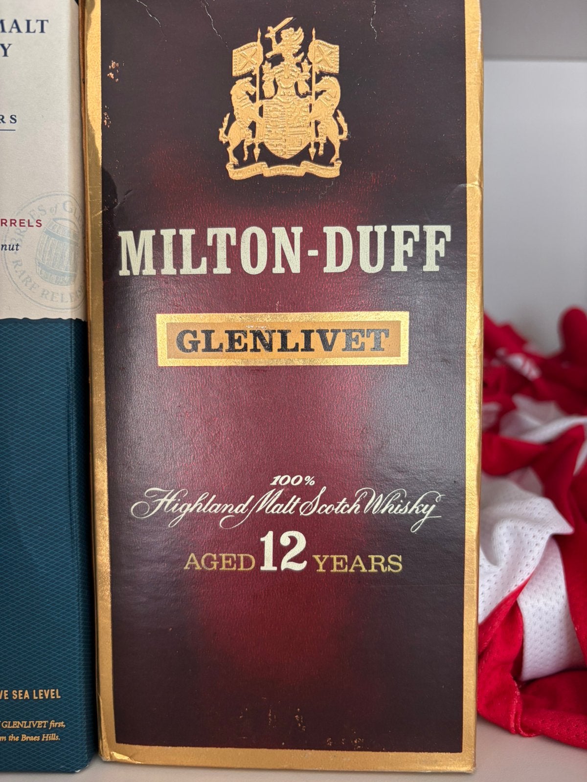 Miltonduff-Glenlivet 12 Years Old (1970s) - 75cl / 43%, Ophalen of Verzenden, Zo goed als nieuw