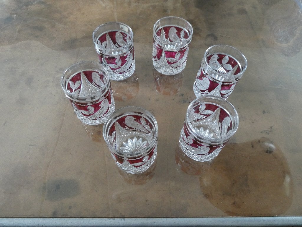 hofbauer glazen, Antiek en Kunst, Ophalen of Verzenden