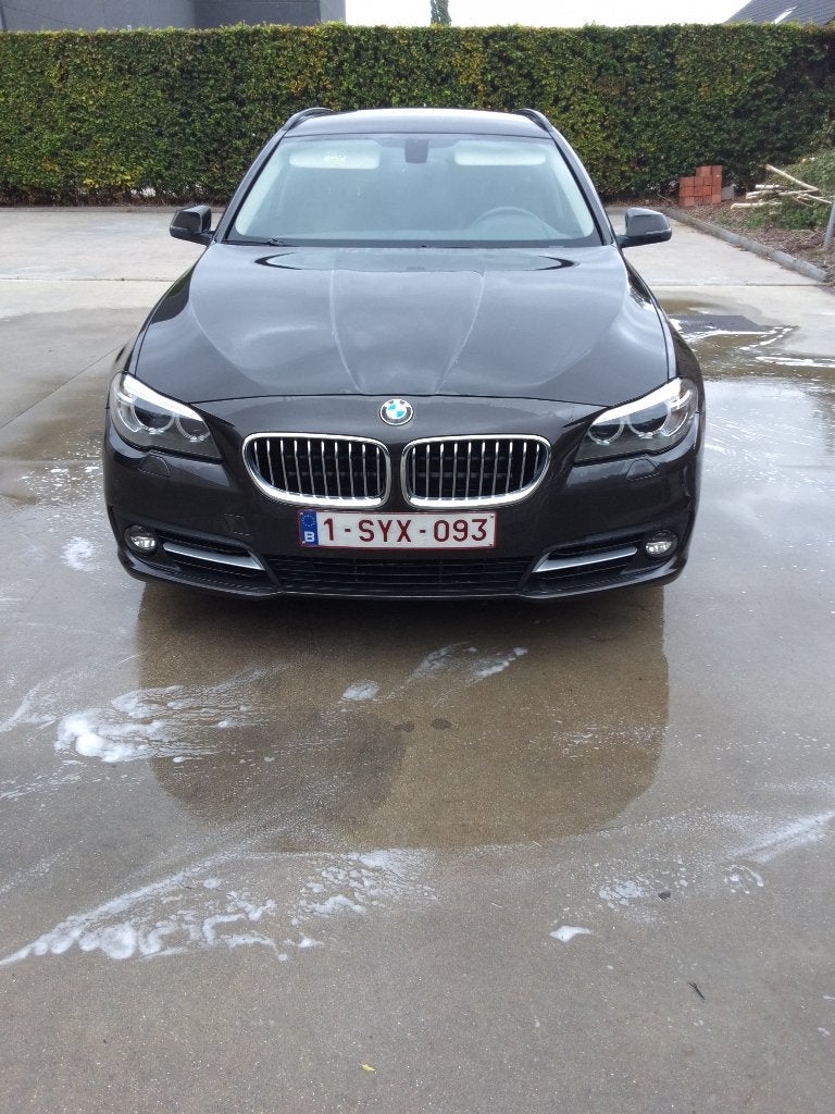 BMW break 5 serie 520D bouwjaar 2015 ONGEVALVRIJ, Automaat, Achterwielaandrijving, Bruin, Leder