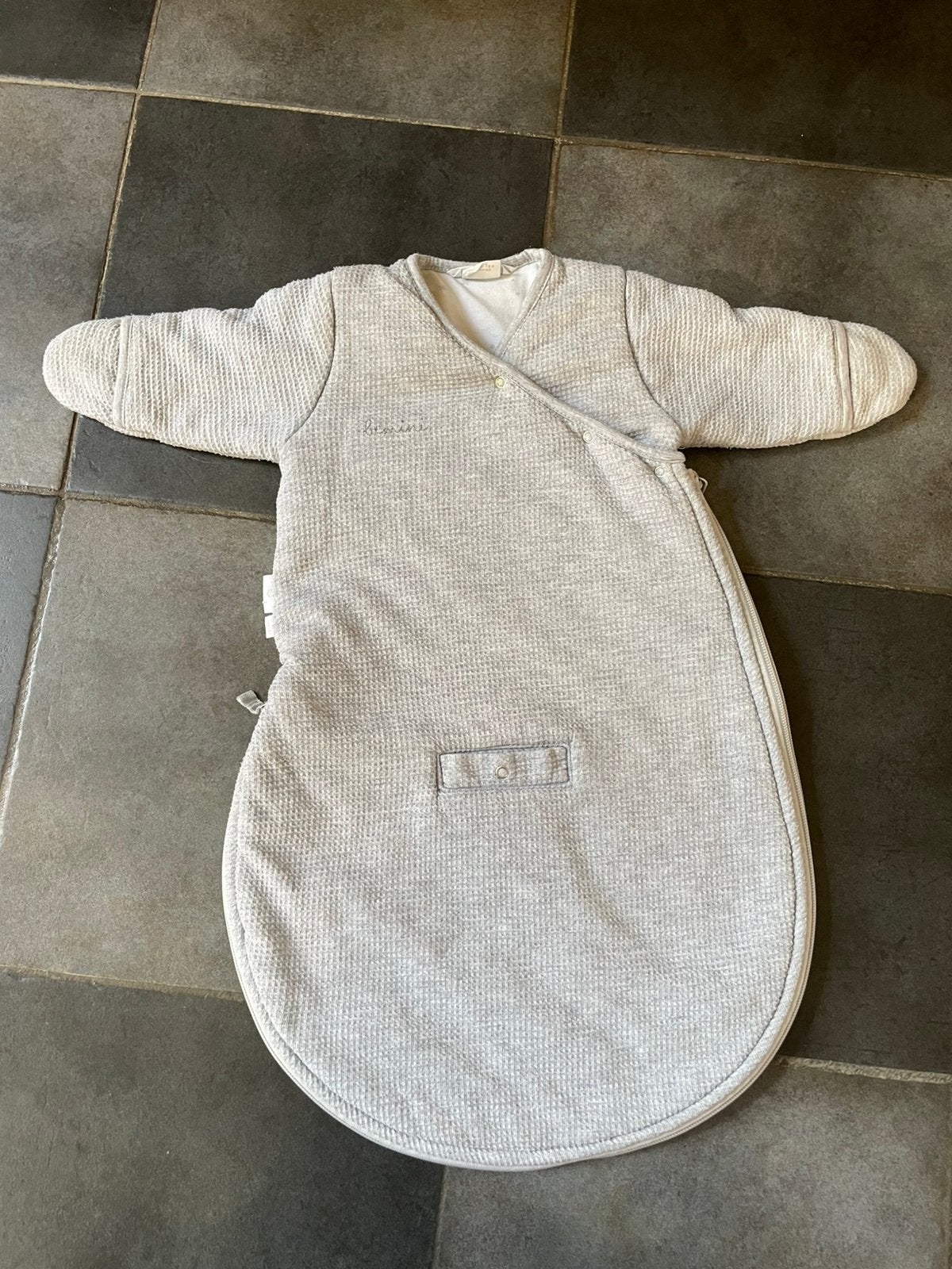 Grijze slaapzak bemini tog 2,5 0-3m, Kinderen en Baby's, Ophalen, Gebruikt