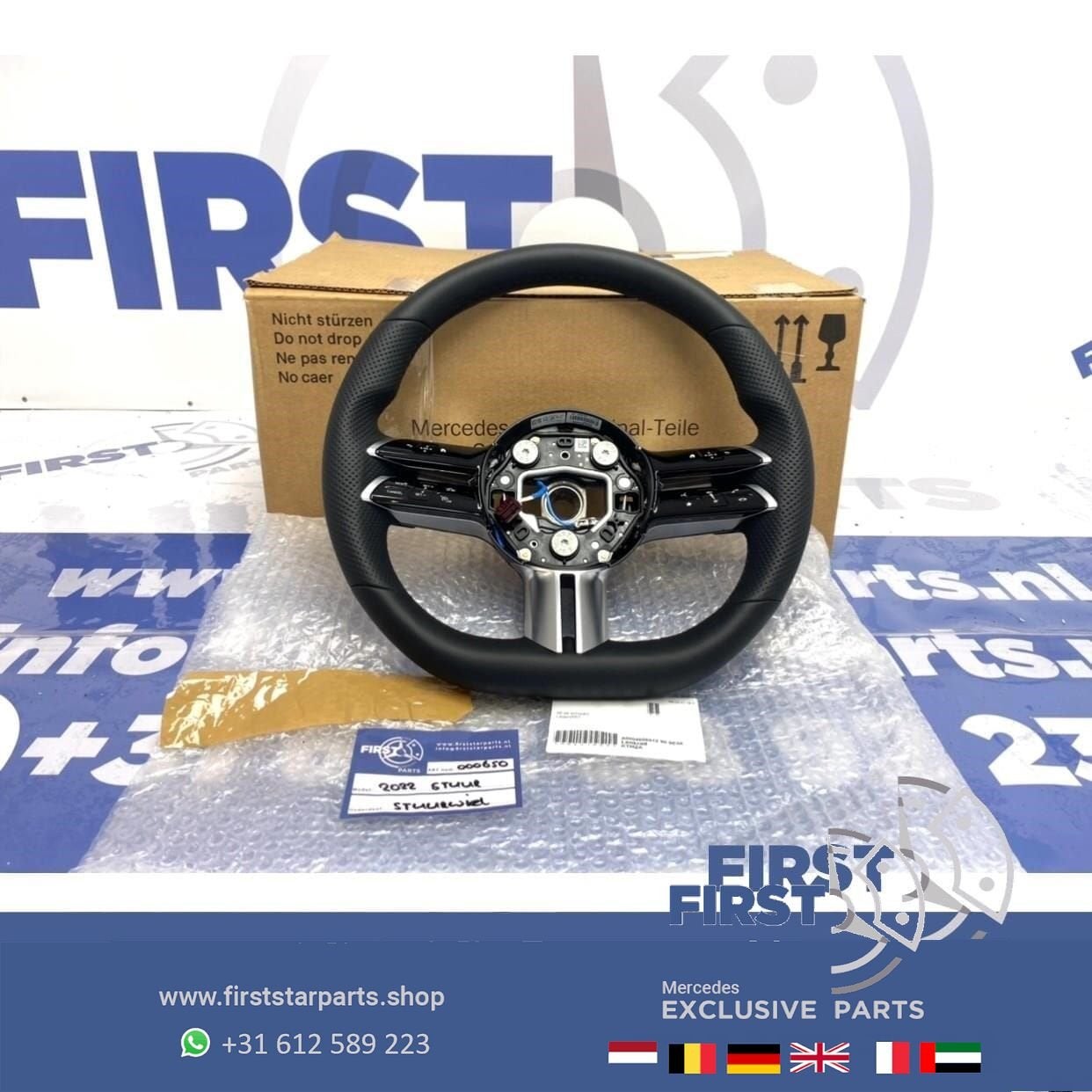 2022 Mercedes STUUR W206 W213 W253 W223 W468 W257 ORIGINEEL, Gebruikt, -, Ophalen of Verzenden, -
