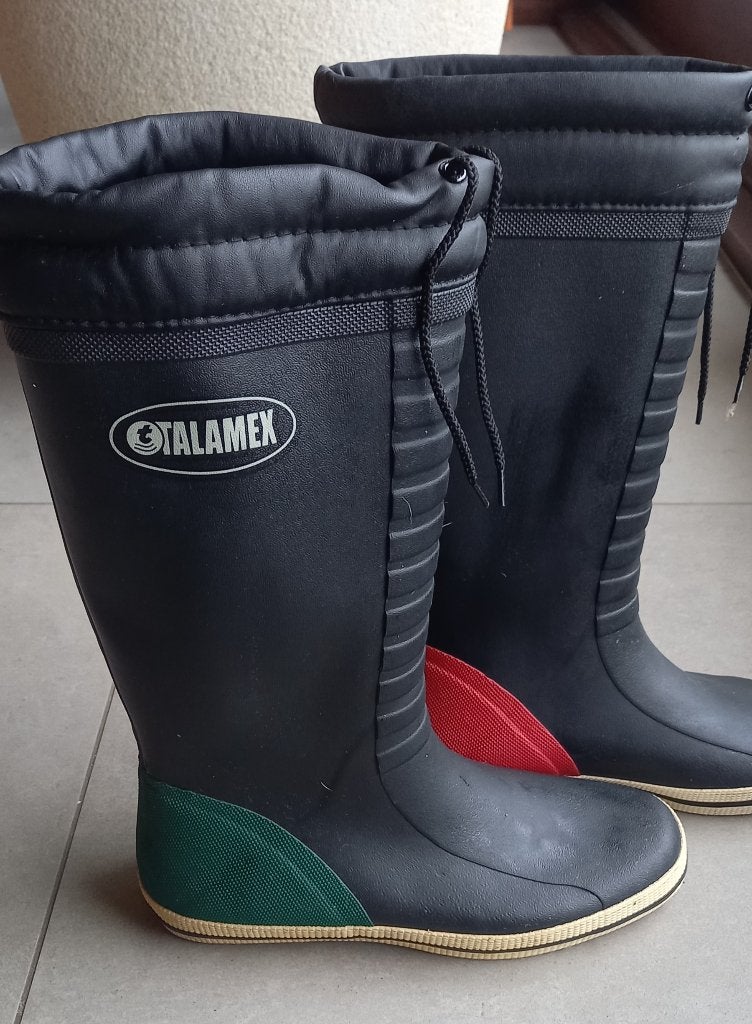 bottes  caoutchouc naturel Talamex 41, Vêtements | Hommes, Bottes, Enlèvement ou Envoi, Comme neuf, Bleu
