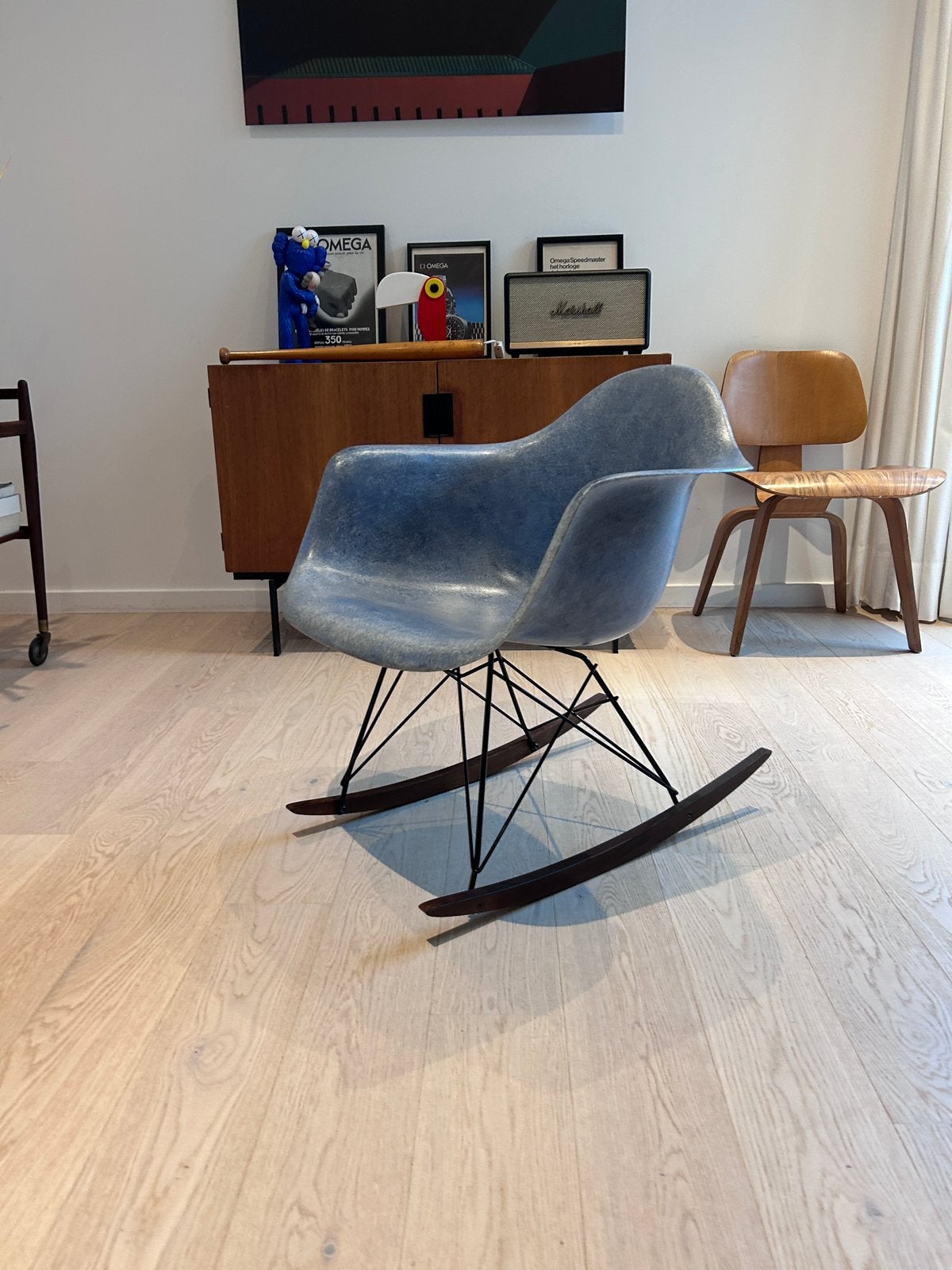 Fauteuil vintage Eames (RAR) — H. Miller — Fibre de verre, Maison & Meubles, Envoi