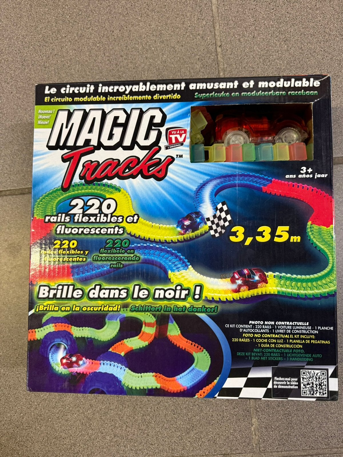 Magic Tracks Racebaan kliksysteem, Kinderen en Baby's, Ophalen, Zo goed als nieuw