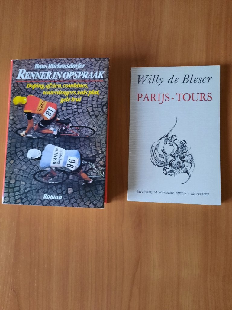 21 oude wielerboeken (zie 10 scans in bijlage) lot à 25 euro, Ophalen of Verzenden, Zo goed als nieuw