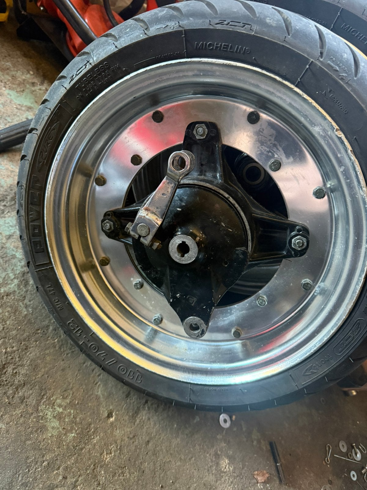 Dax velgen 12 inch met michelin banden, Ophalen of Verzenden, Gebruikt, Overige typen