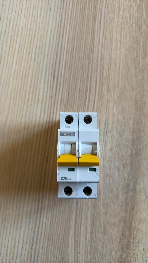 Teco-stroomonderbreker, Doe-het-zelf en Bouw, Ophalen of Verzenden, Zo goed als nieuw