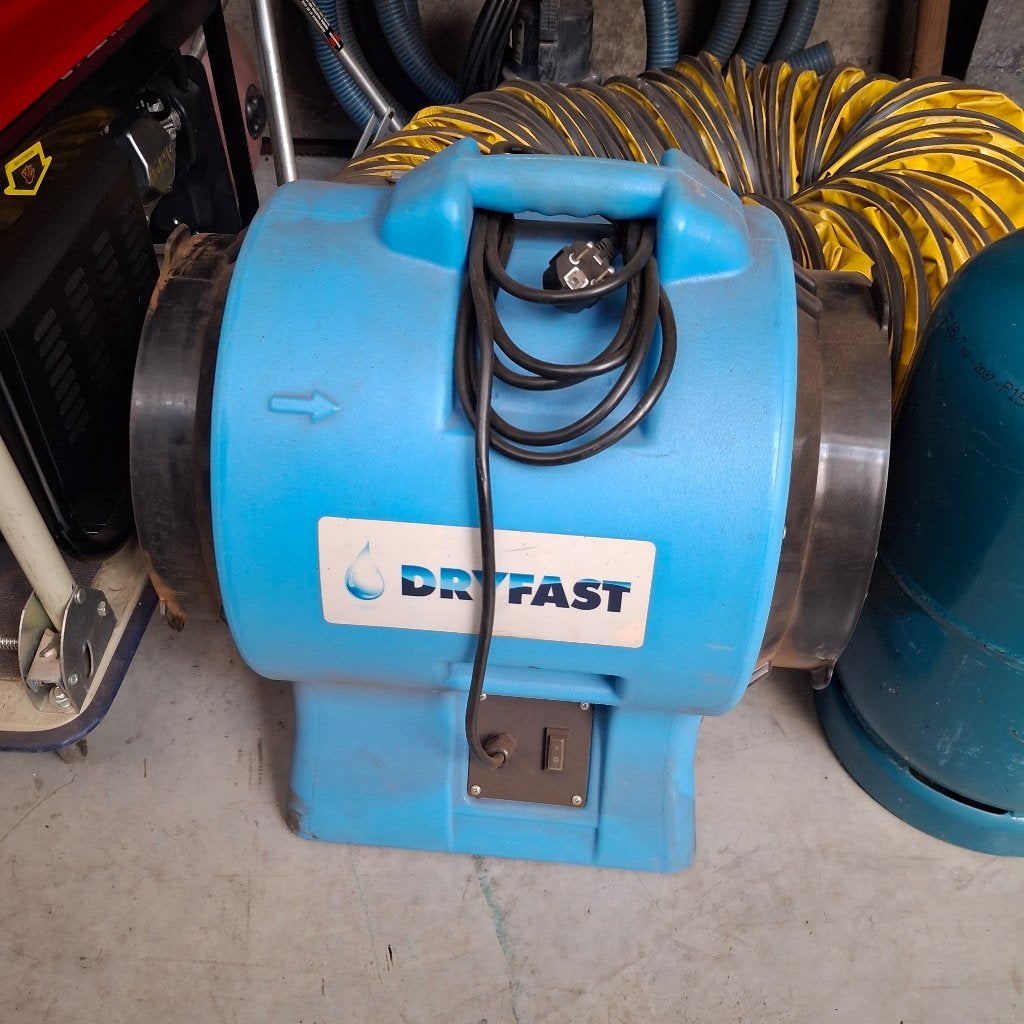 afzuigventilator met slang - DRYFAST, Doe-het-zelf en Bouw, Ventilatie en Afzuiging, Ophalen, Zo goed als nieuw