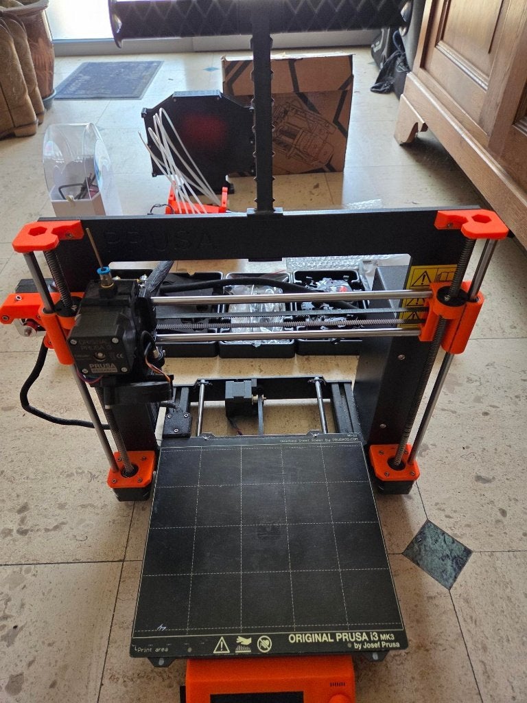 Prusa MKi3 S + MK2.5S/MK3S Multi Material 2S, Prusa, Enlèvement, Utilisé, Filament