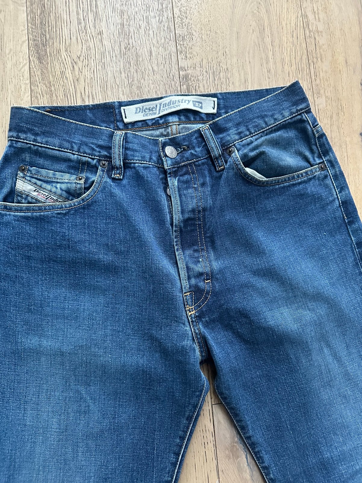 Jean Diesel Industry, Envoi, Comme neuf, Bleu, W32 (confection 46) ou plus petit